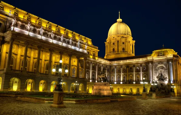 Picture Night, Architecture, Night, Hungary, Hungary, Budapest, Budapest, Architecture