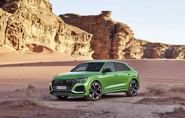 Audi, desert, crossover, 2020, RS Q8