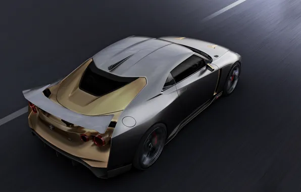 Wing, Nissan, 2018, ItalDesign, GT-R50 Concept