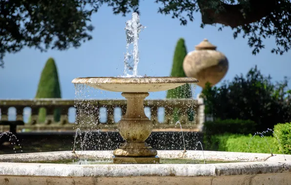 Picture Italy, fountain, Villa Barberini, Castel Gandolfo