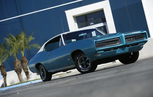 Wallpaper muscle, Pontiac, GTO, 1968 for mobile and desktop, section