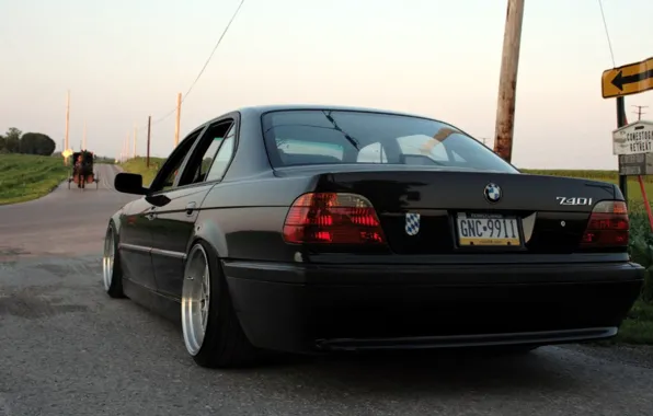 Road, bmw, ass, seven, e38, 7 series, bumer