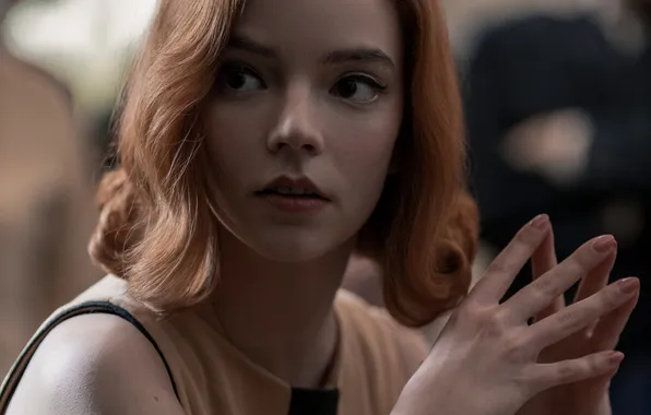 Girl, the film, frame, the series, beauty, Anya Taylor-Joy, Anya Taylor-Joy, The Queen's Move