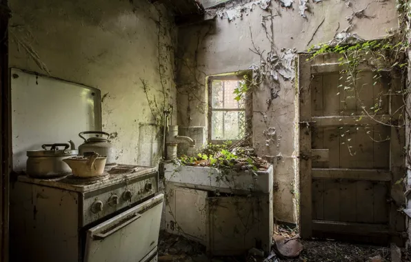 Furniture, the door, kitchen