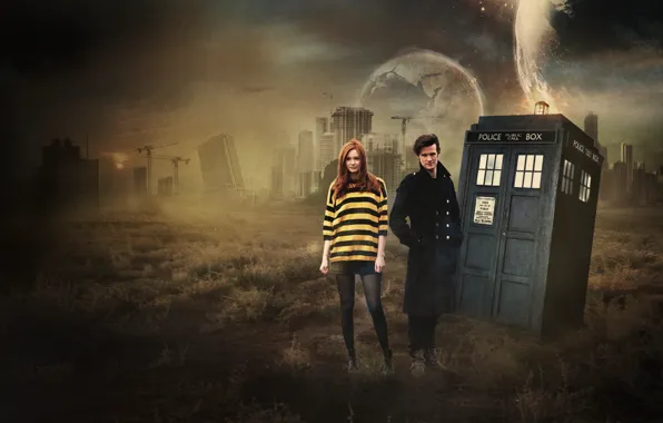 Picture Doctor Who, Matt Smith, Karen Gillan, Eleventh
