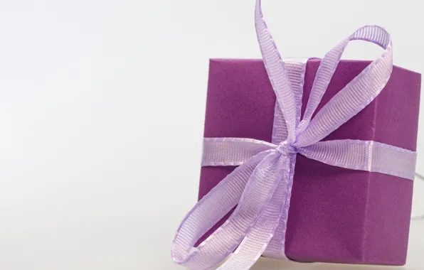 Close-up, holiday, box, gift, tape, bow