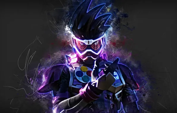 Background, colors, mask, man, hair, suit, Kamen Rider