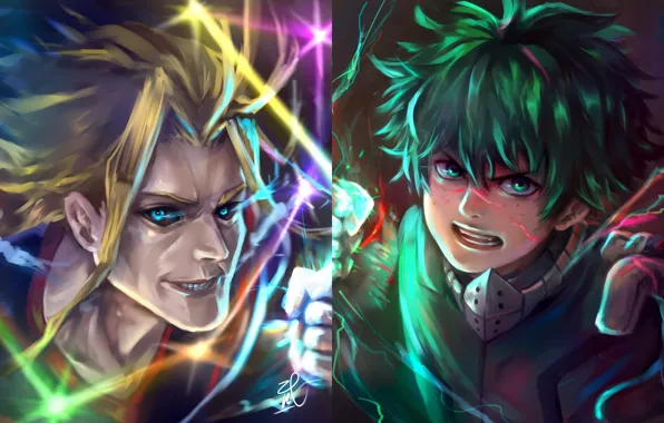 Download wallpaper Almighty, My Hero Academia, Boku No Hero Academy ...