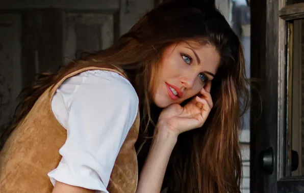 Face, model, hair, Kelly