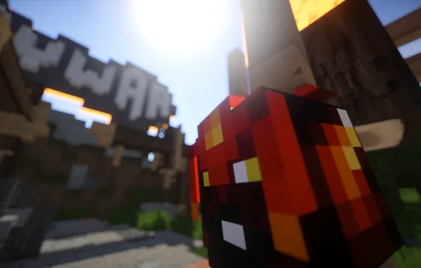 Macro, character, Minecraft