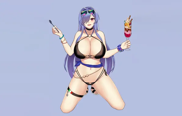 Picture girl, sexy, long hair, boobs, anime, beautiful, pretty, erotic