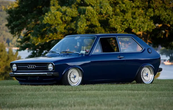 Audi, audi, tuning, wheels, style, blue, tuning, classic