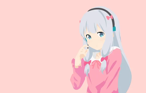 Picture anime, manga, japanese, bishojo, Izumi Sagiri, by adromedemon, EroManga Sensei