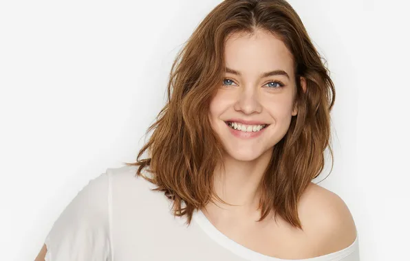 Look, girl, smile, model, brown hair, Barbara Palvin