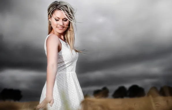 Picture summer, girl, Geraldine