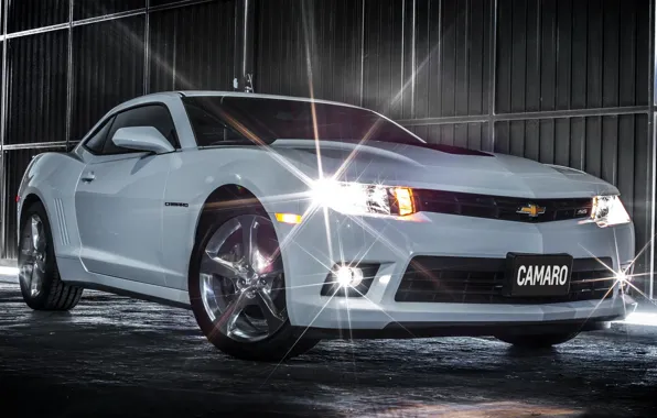 White, Camaro, camaro, 2014