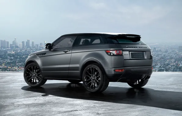 Picture the city, coupe, panorama, Victoria Beckham, Victoria Beckham, Land Rover, Range Rover, rear view