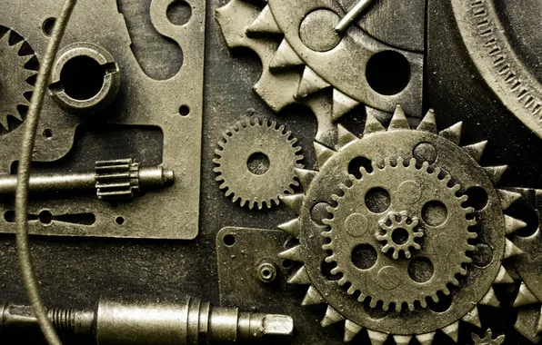 Mechanism, gear, glands