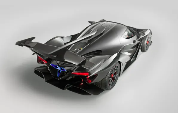 Picture black, exterior, sports car, 2019, Apollo IE