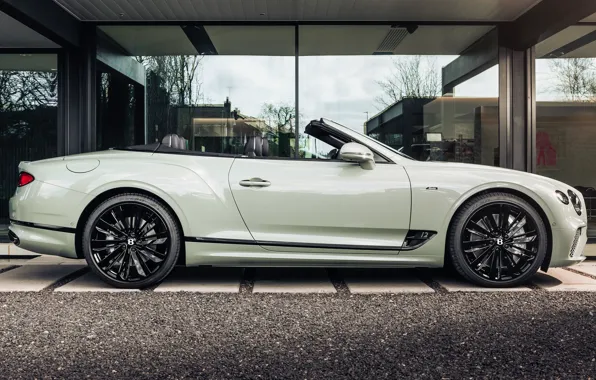 Picture Bentley, Continental GT, side view, Speed, 2023, Bentley Continental GT Speed, Convertible Edition 12