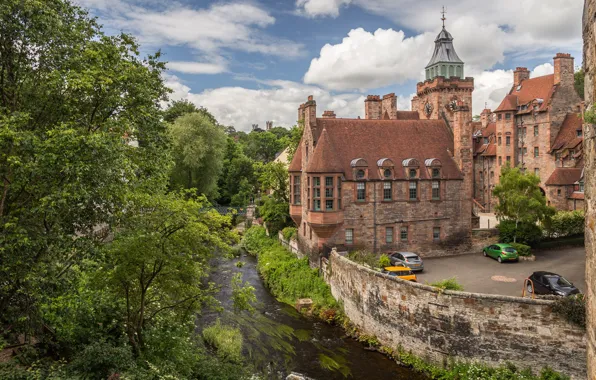 The city, Scotland, Scotland, Edinburgh, Edinburgh, Dean Village