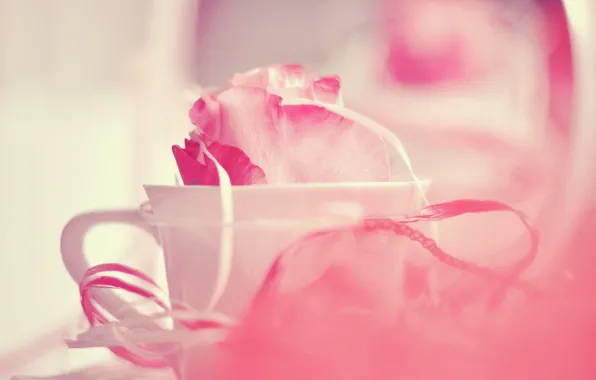 Picture petals, mug, Cup