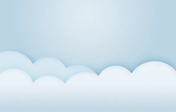 The sky, clouds, style, minimalism, minimalism, style, 1920x1200, clouds