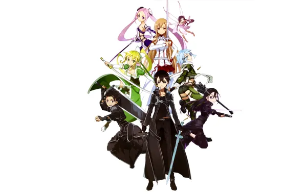 Game, anime, asian, manga, japanese, Sword Art Online, oriental, asiatic