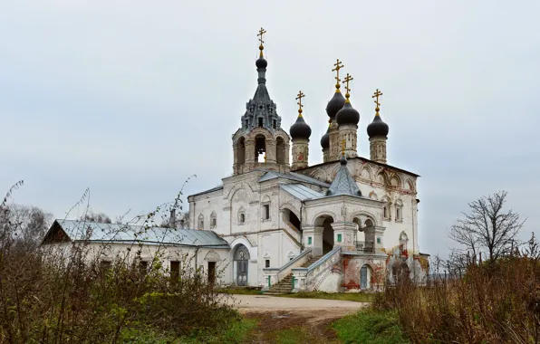 Picture autumn, Russia, Church Of The Resurrection