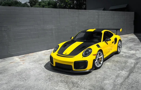 Picture Porsche, Yellow, GT2 RS, Stuttgart, VAG