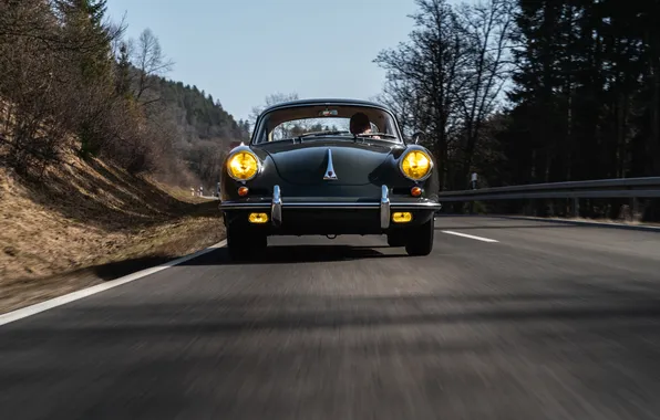 Picture Porsche, 1962, 356, Porsche 356