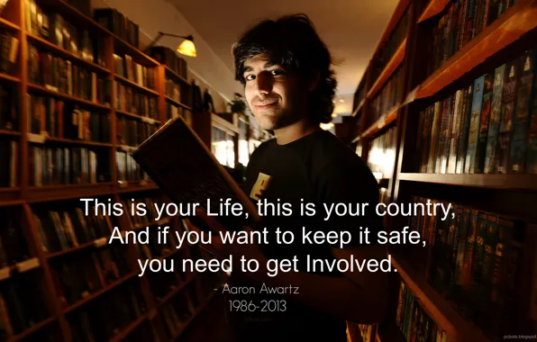 Picture USA, Hacker, anonymous, Geek, who, Aaron Swartz, By PCbots, expect us