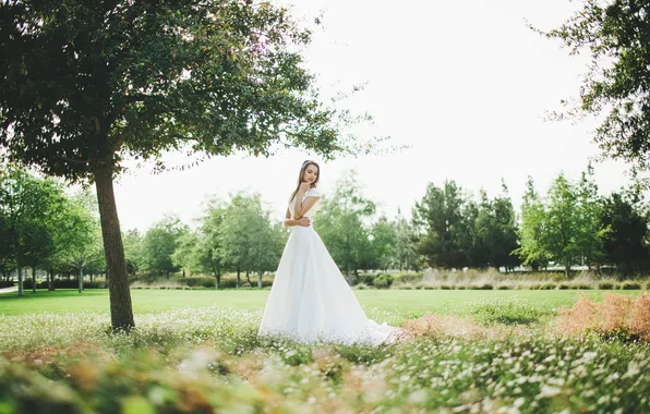 Summer, dress, the bride, wedding, annie richards