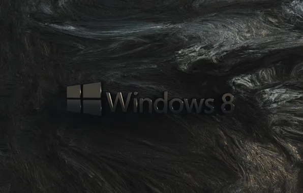 Picture computer, rock, wall, texture, logo, emblem, windows, operating system
