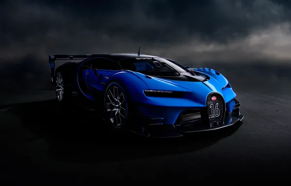Background, art, the concept car, hypercar, Bugatti Vision Gran Turismo