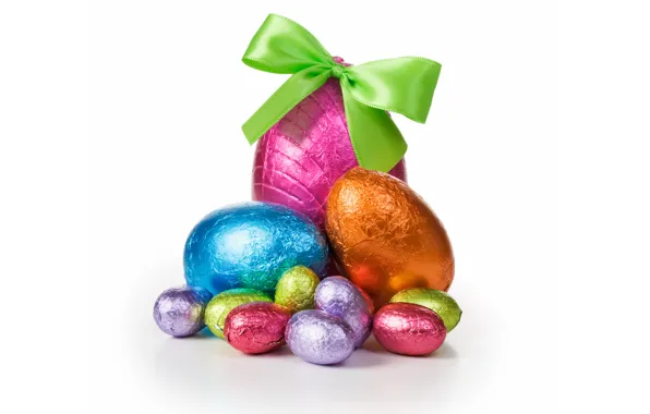 Picture chocolate, eggs, candy, Easter, chocolate, Easter, eggs