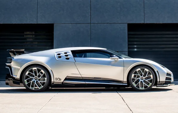 Bugatti, side view, Bugatti Centodieci