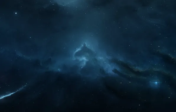 Stars, Space, Nebula, Fantasy, Stars, Space, Art, Fiction