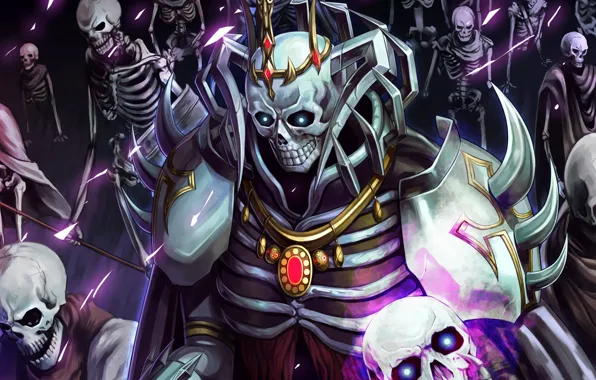 Art, skeletons, undead