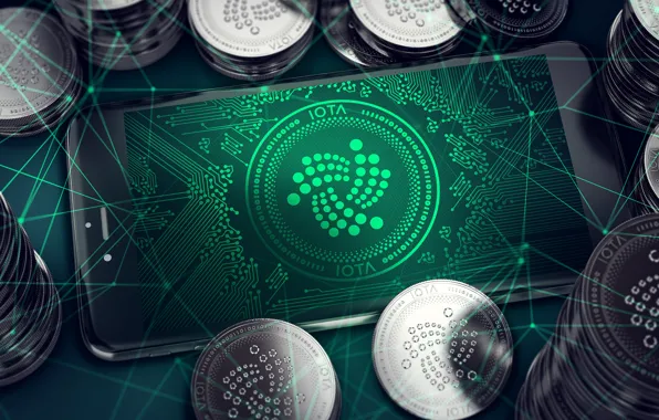 Picture logo, logo, coins, coins, cryptocurrency, iota, tention, iota