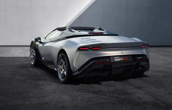 Ferrari, supercar, rear view, spider, 2023, Ferrari SP-8, SP-8, Special Projects
