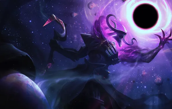 Being, MAG, sphere, League of Legends, League Of Legends, black hole, Thresh