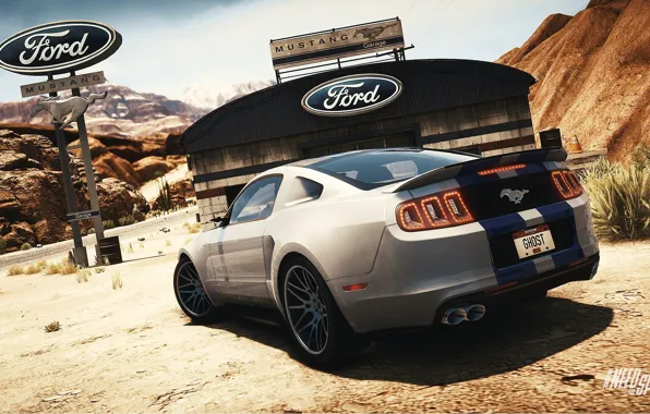 Picture Mustang, Ford, Need for Speed, nfs, 2013, Rivals, 2015, NFSR