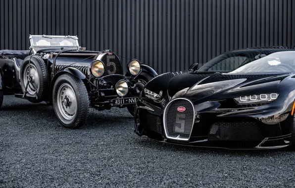 Picture Bugatti, 1931, Chiron, Type 50, 2024, Bugatti Type 50S, Bugatti Chiron Super Sport "Hommage Type …