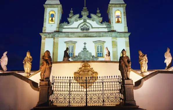 Picture Brazil, Minas Gerais, architect, The Church complex of BOM Jesus do Congonhas, Twelve Prophets, Congonhas, …