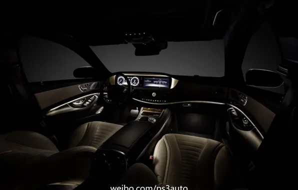 Mercedes-Benz, interior, S-Class