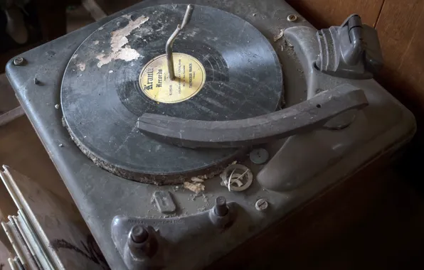 Music, vinyl, record player