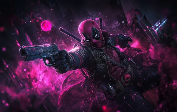 Picture gun, marvel, marvel, deadpool, epic, epic, deadpool, cinematic