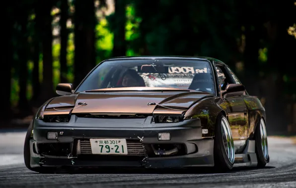 Picture Nissan, drift, jdm, 180SX