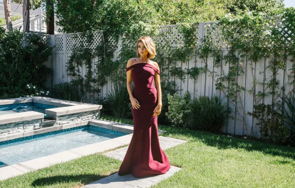 Girl, dress, actress, beauty, Sarah Hyland